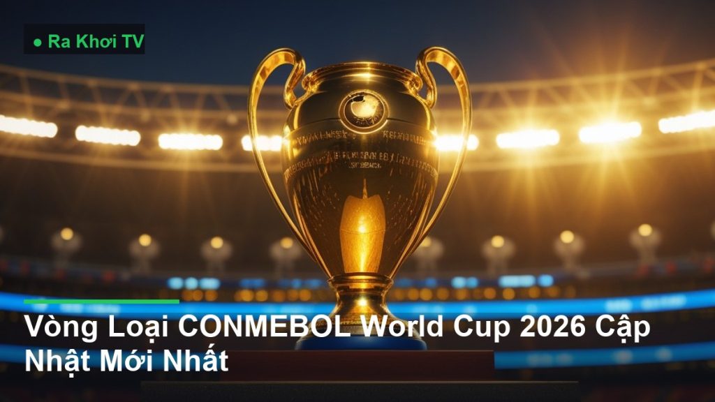 Vòng Loại CONMEBOL AFF Cup 2026 Cập Nhật Mới Nhất - Ra Khơi TV